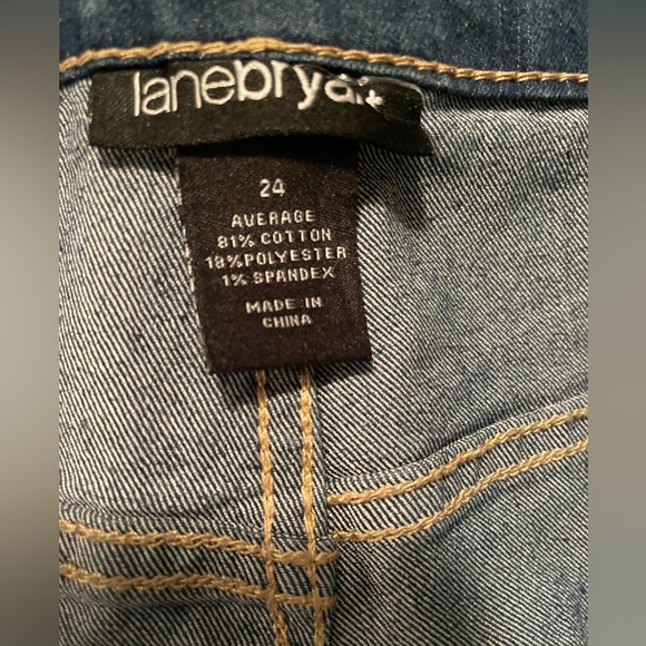 Lane Bryant Denim Jeggings- Size 24 - Picture 7 of 8